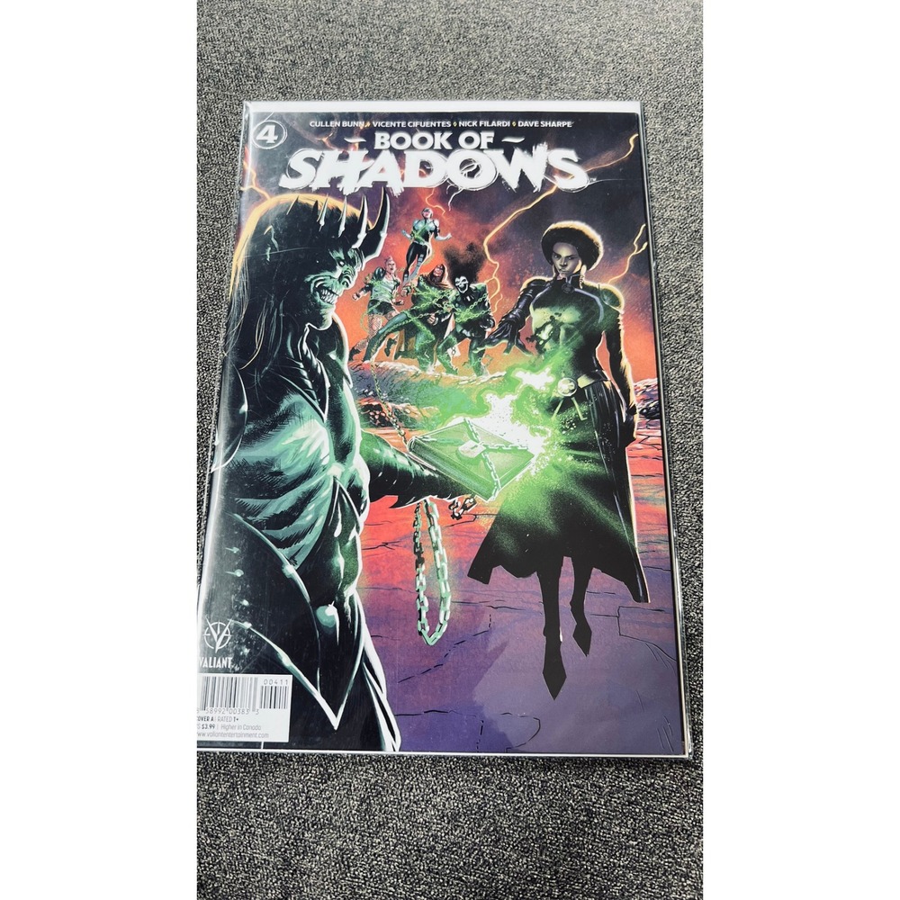 Valiant Book of Shadows 4 Comic Book A Cullen Bunn Cifuentes